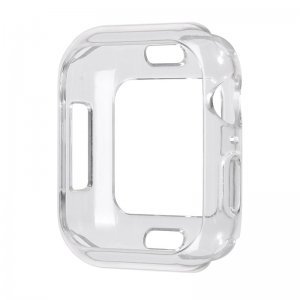 Coteetci TPU Case For Apple Watch 4/5/6/SE 44mm Transparent (CS7050-TT)