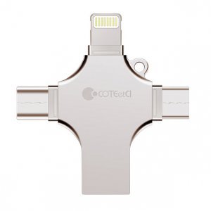 COTEetCI U70 Four Interface USB Flash Disk USB 3.0 256Gb (CS8836-256)