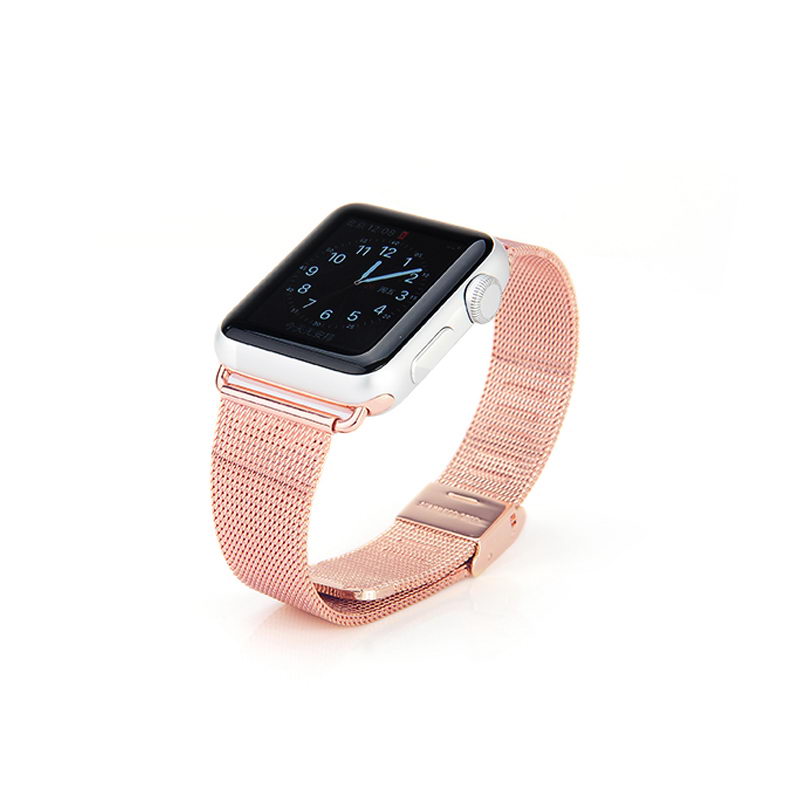 COTEetCI W2 Milanese Band for Apple Watch 42/44/45mm Rose Gold (CS2063-RGD)