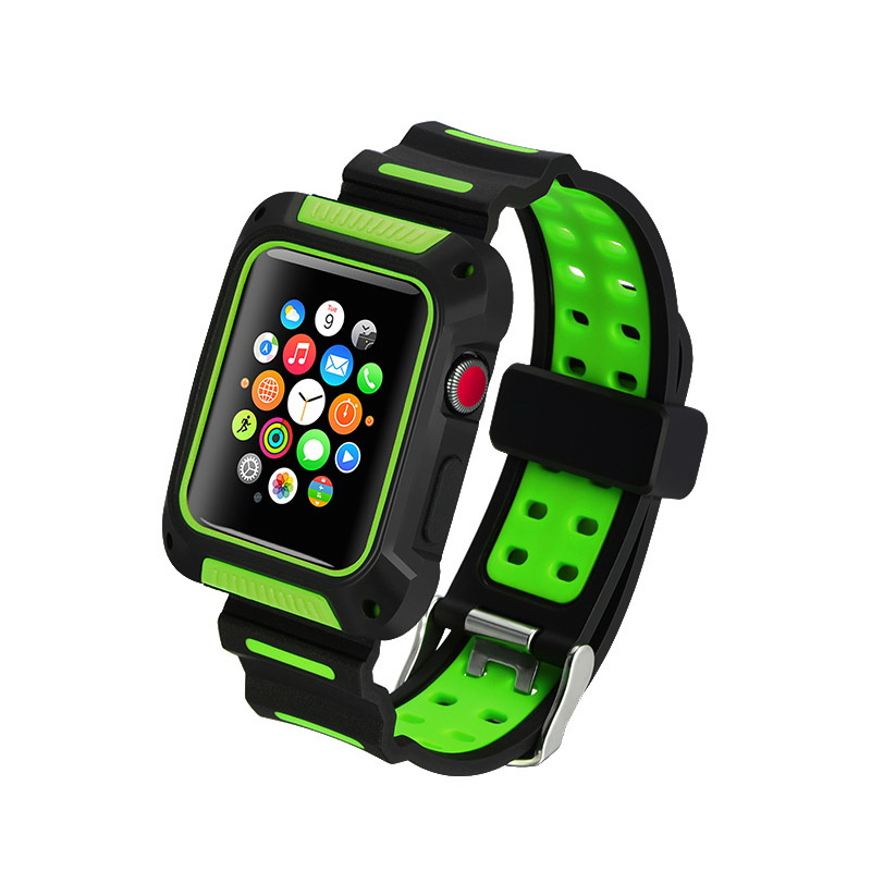 COTEetCI W31 PC&Silicone Band Suit For Apple Watch 42mm (WH5252-BG)