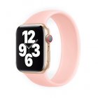 COTEetCI W58 Liquid Silicone Band for Apple Watch 42/44/45/49mm Light Pink (WH5301-LP-160)