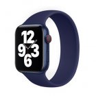 COTEetCI W58 Liquid Silicone Band for Apple Watch 42/44/45/49mm Midnight Blue (WH5301-MB-160)