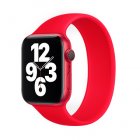 COTEetCI W58 Liquid Silicone Band for Apple Watch 42/44/45/49mm Red (WH5301-RD-160)