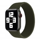 COTEetCI W59 Braided Loop for Apple Watch 42/44/45/49mm Inverness Green (WH5303-IG-160)