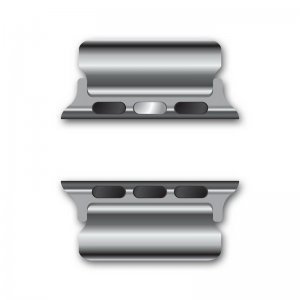 COTEetCI Explorer Hand Catenary Connector for Apple Watch 42/44/45/49mm Silver (WT-008-42-SS)