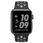 COTEetCI W12 Apple Watch Nike band 42/44/45mm Black/Grey (WH5217-BK-GY)