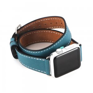 COTEetCI W9 Apple Watch LEATHER 42/44/45/49MM Blue (WH5210-BL)
