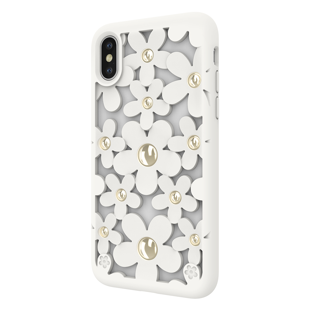 SwitchEasy Fleur Case for iPhone X/XS White (GS-81-146-12)