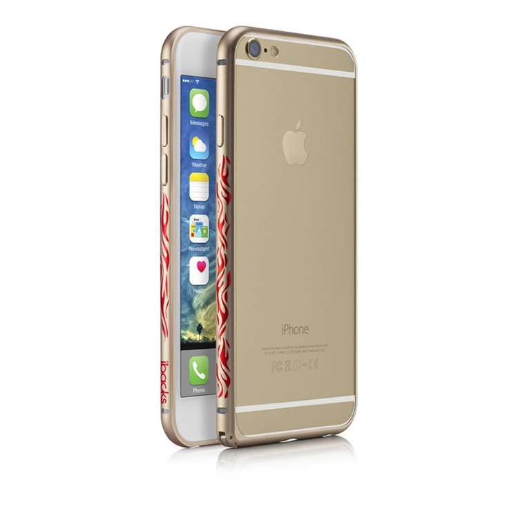 iBacks Aluminum Bumper Flame Series Champaign gold for iPhone 6 Plus 5.5"