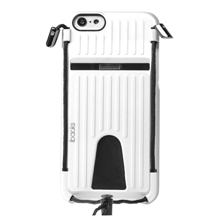iBacks Protective Travelling Series PC Case for iPhone 6/6S White