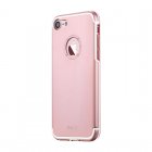 ibacks Aluminum Case with Diamond Ring iPhone 7 Plus Rose Gold