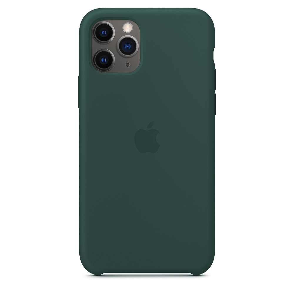iPhone 11 Pro Max Silicone Case Copy Forest Green