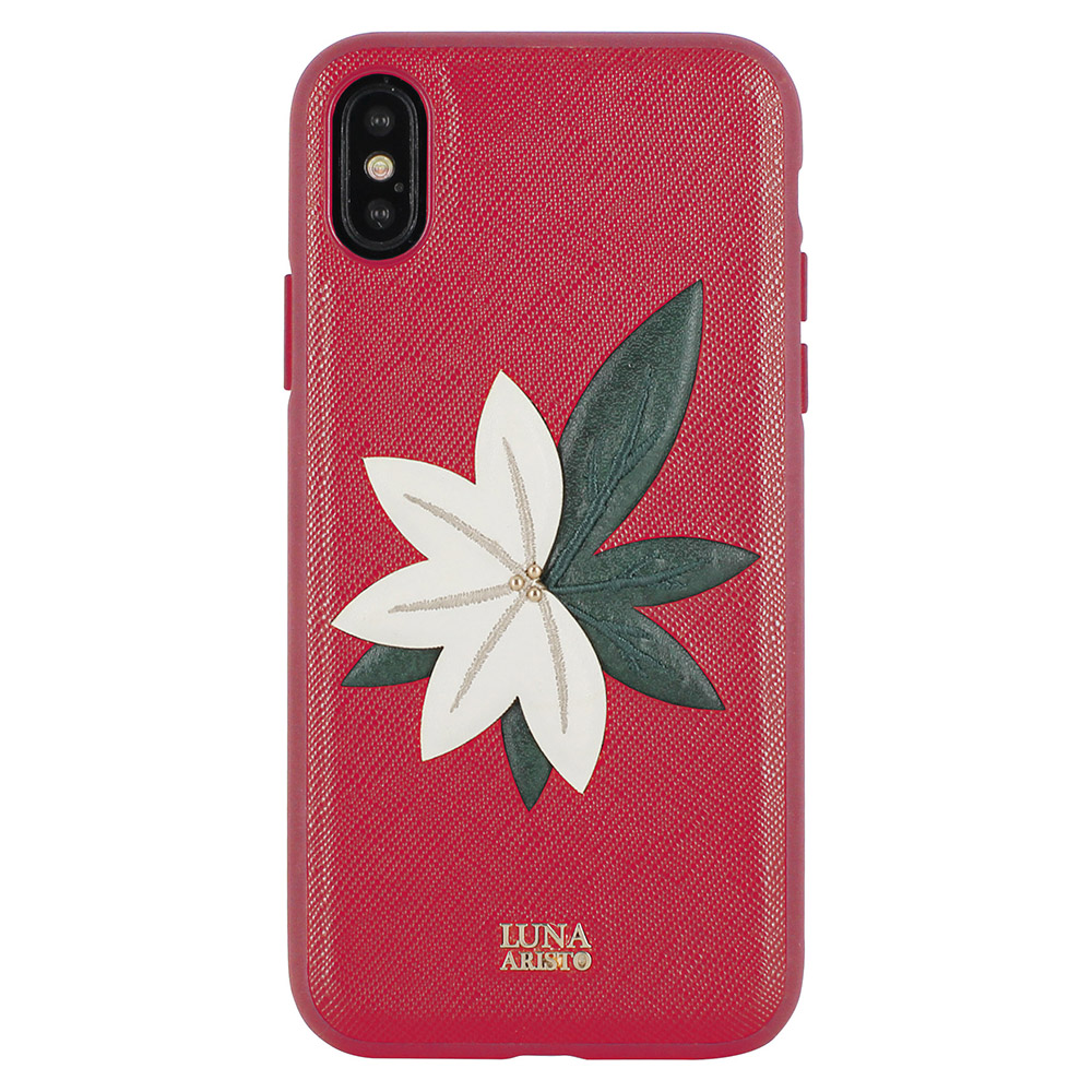 Luna Aristo Phyllis Case Red For iPhone X/XS (LA-IPXSPPHY-RED)