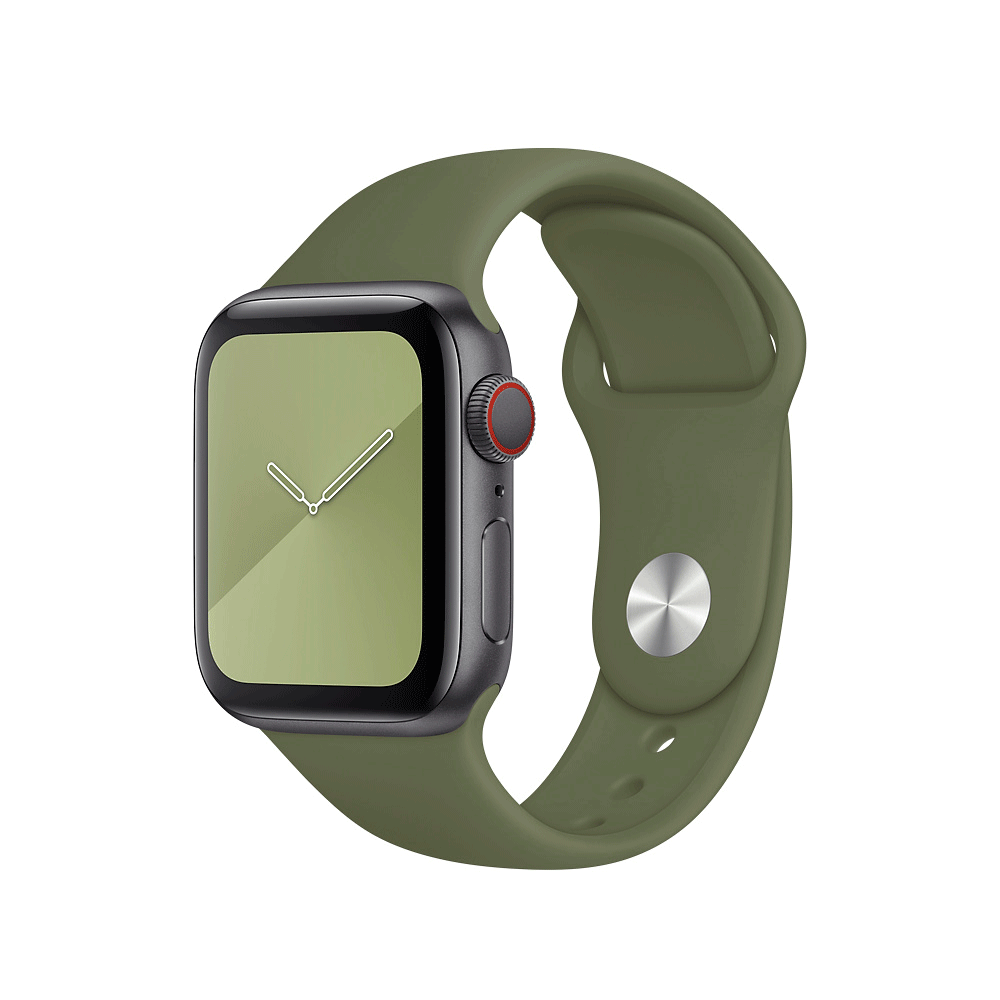 COTEetCI W3 Sport Band for Apple Watch 42/44/45/49mm Khaki (WH2086-KR)