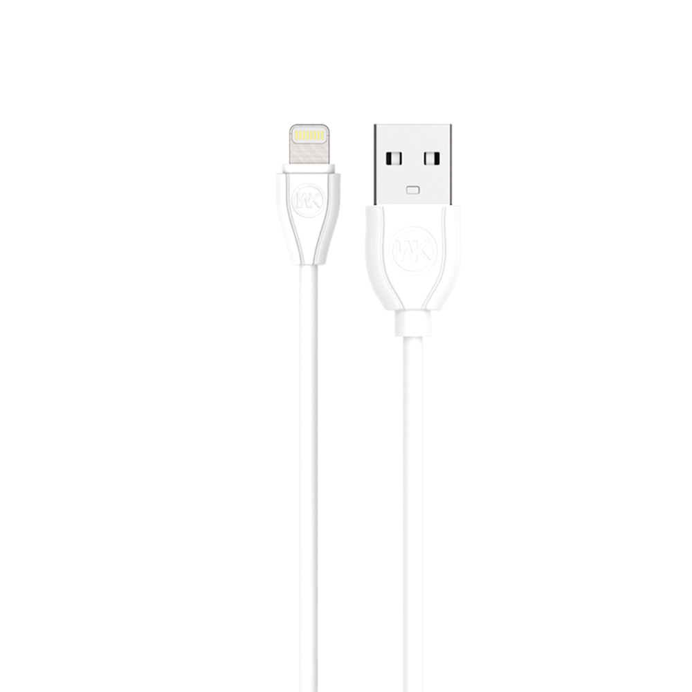 WK Ultra Speed Lightning Data Cable White (WKC-003-WH)
