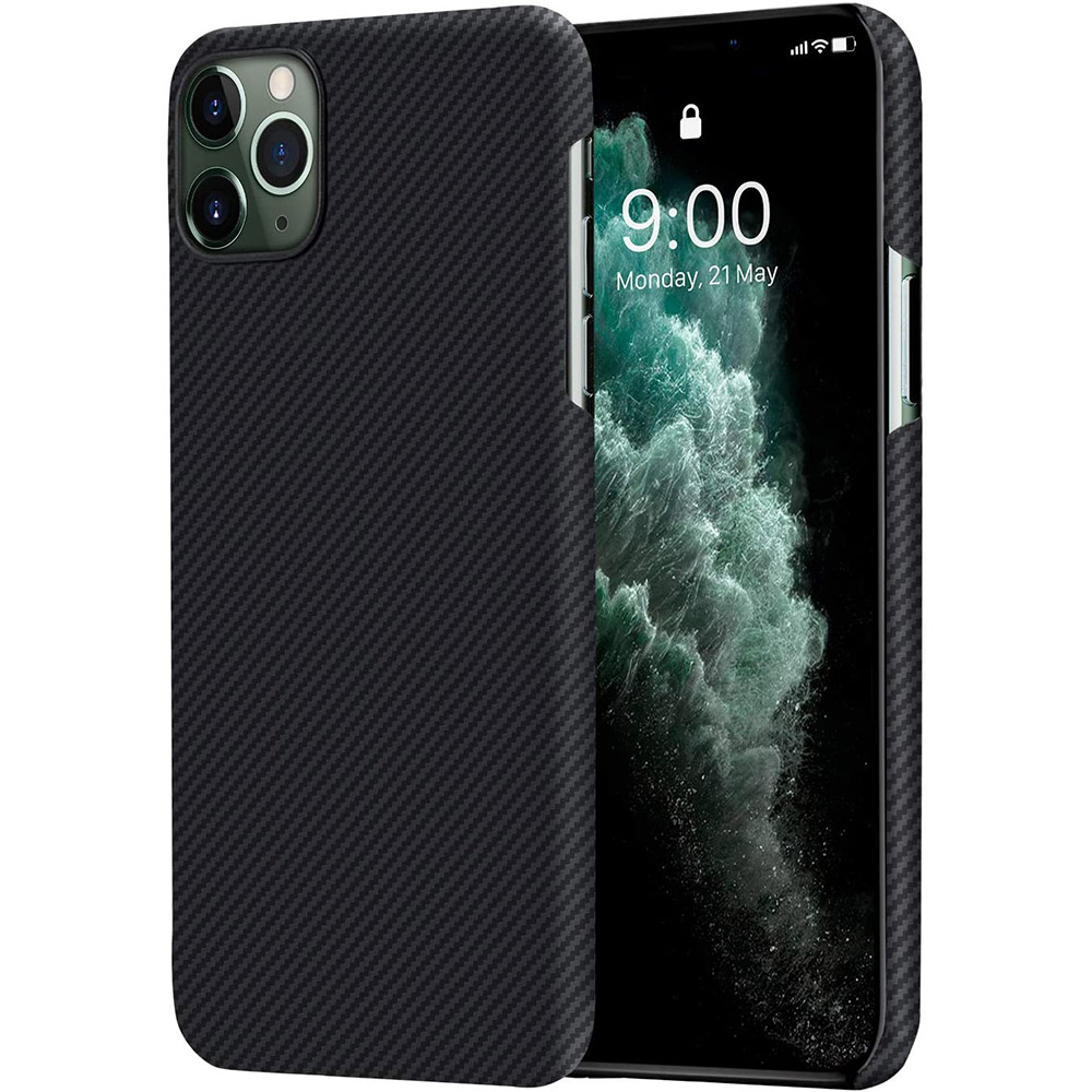 Pitaka Air Case Black/Grey for iPhone 11 Pro Max (KI1101MA)