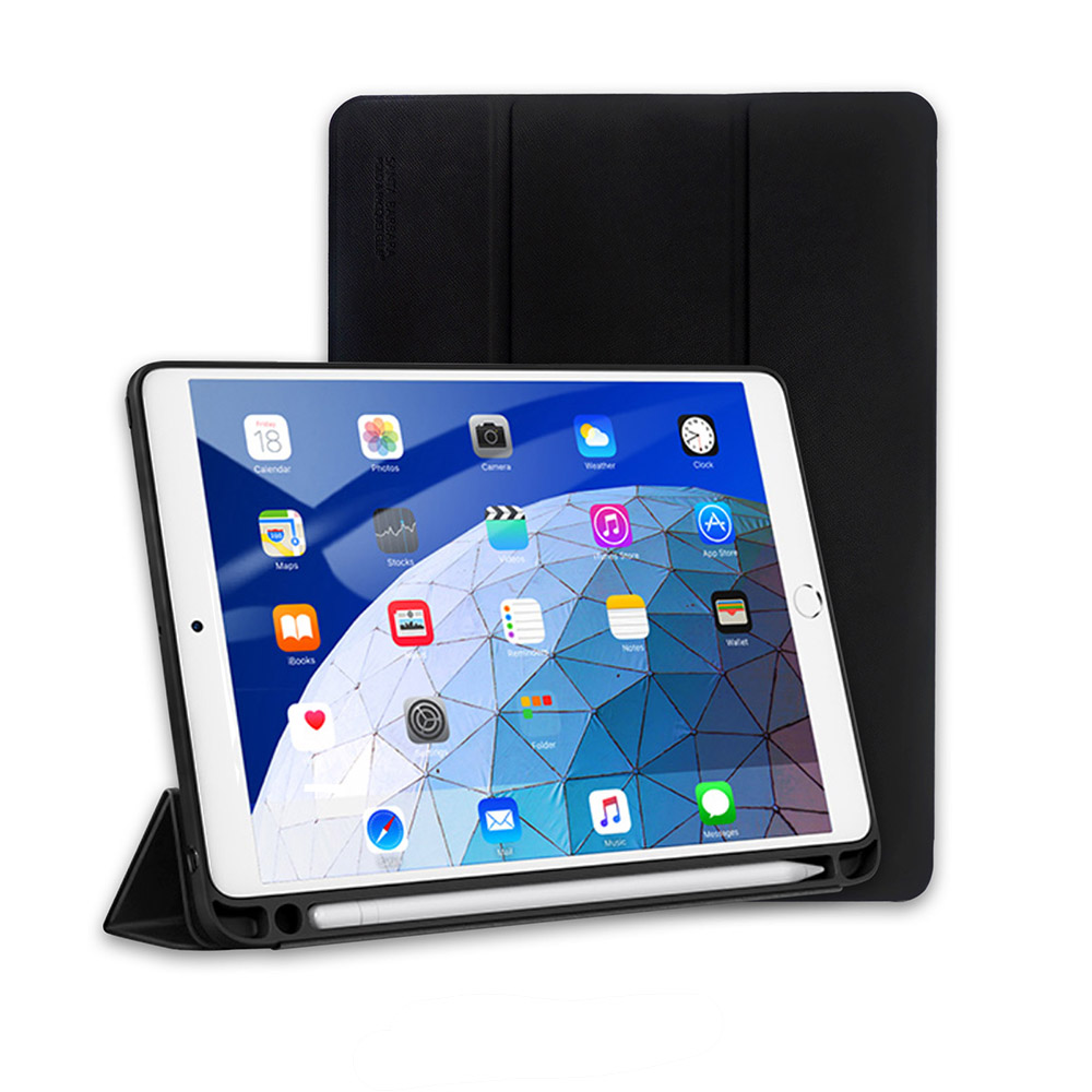 Polo Cross Leather Slater Case For iPad Mini 5 Black (SB-IPMINI5-SLTBLK)