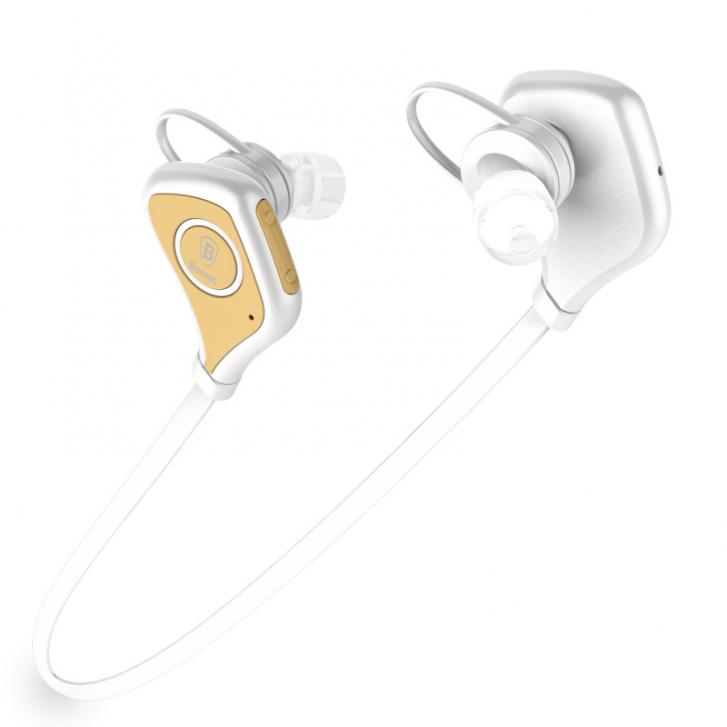 Baseus Musice Series Sport Bluetooth Headphone White/Gold