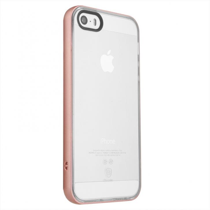Baseus Soft Feather Series Case iPhone 5/5s/SE Rose Gold