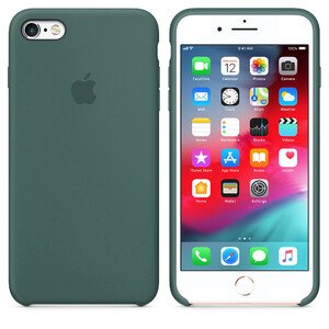 Реплика Apple iPhone 6/6S Silicone Case Pine Green