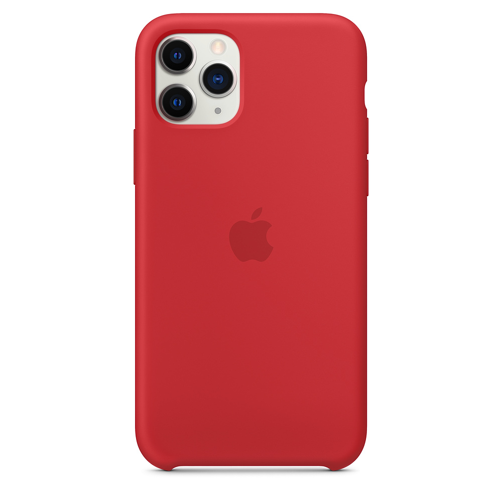 iPhone 11 Pro Max Silicone Case Copy Red
