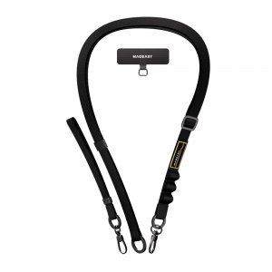 Switcheasy 2-in-1 Utility Strap+Strap Card 20mm for iPhone Black (MPHIPH218BK23)