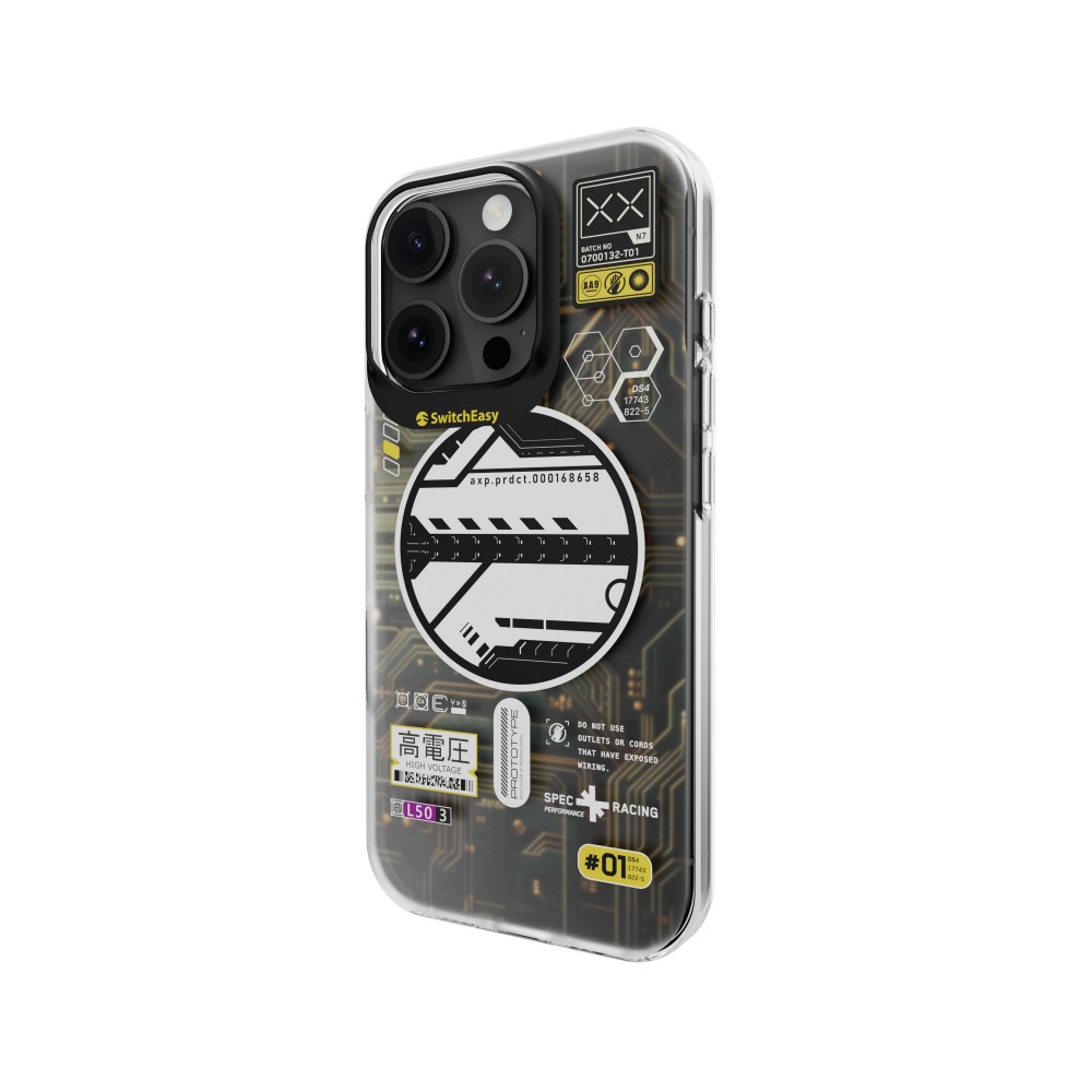 Switcheasy Artist M 3D Patterned Shockproof Case for iPhone 16 Pro Cyber (SPH66P020CY24)