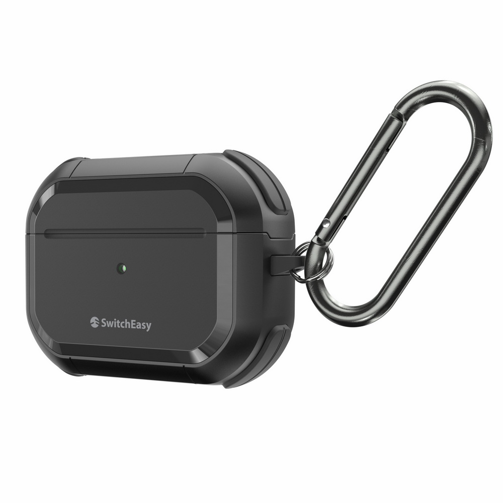 Switcheasy Defender Rugged Utility Protective Case For AirPods Pro 1/2 Black (SAPAP2092BK22)