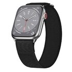 Switcheasy Flex Woven Nylon Watch Loop for Apple Watch 42/44/45/49mm Black (SAW459161BK23)