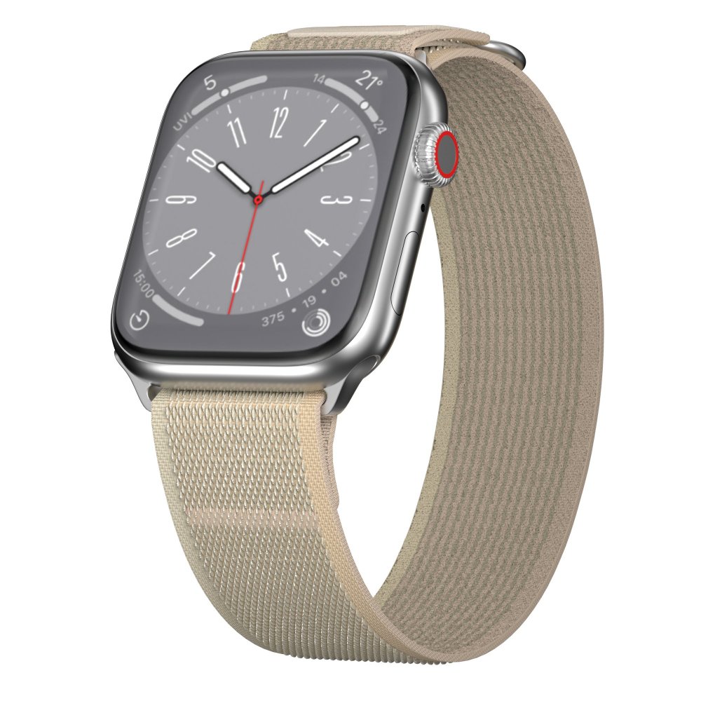 Switcheasy Flex Woven Nylon Watch Loop for Apple Watch 42/44/45/49mm Starlight (SAW459161SI23)