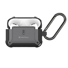 Switcheasy Guardian Rugged Anti-Lost Protective Case For AirPods Pro 1/2 Grey (SAPAP2091GR23)