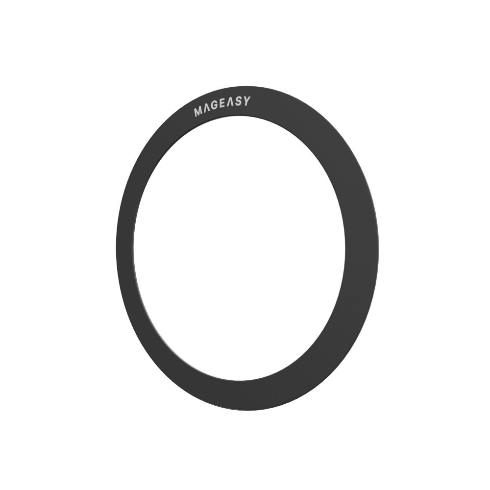 Switcheasy Hoop MagSafe Adhesive Ring for Mobile Devices Black (MHDIHD062BK22)