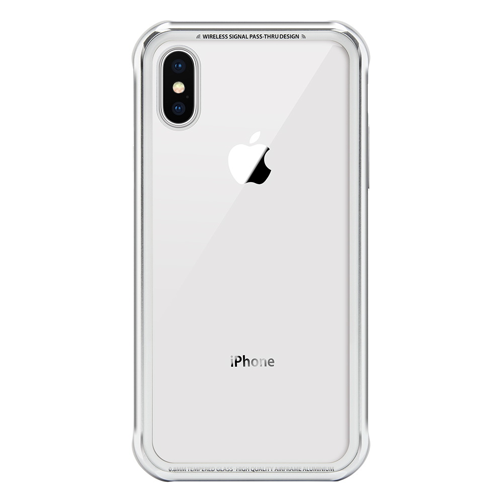 Switcheasy iGlass Case For iPhone XS Max Silver (GS-103-46-170-26)