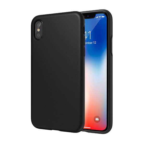 SwitchEasy numbers Case For iPhone X/XS Stealth Black 01