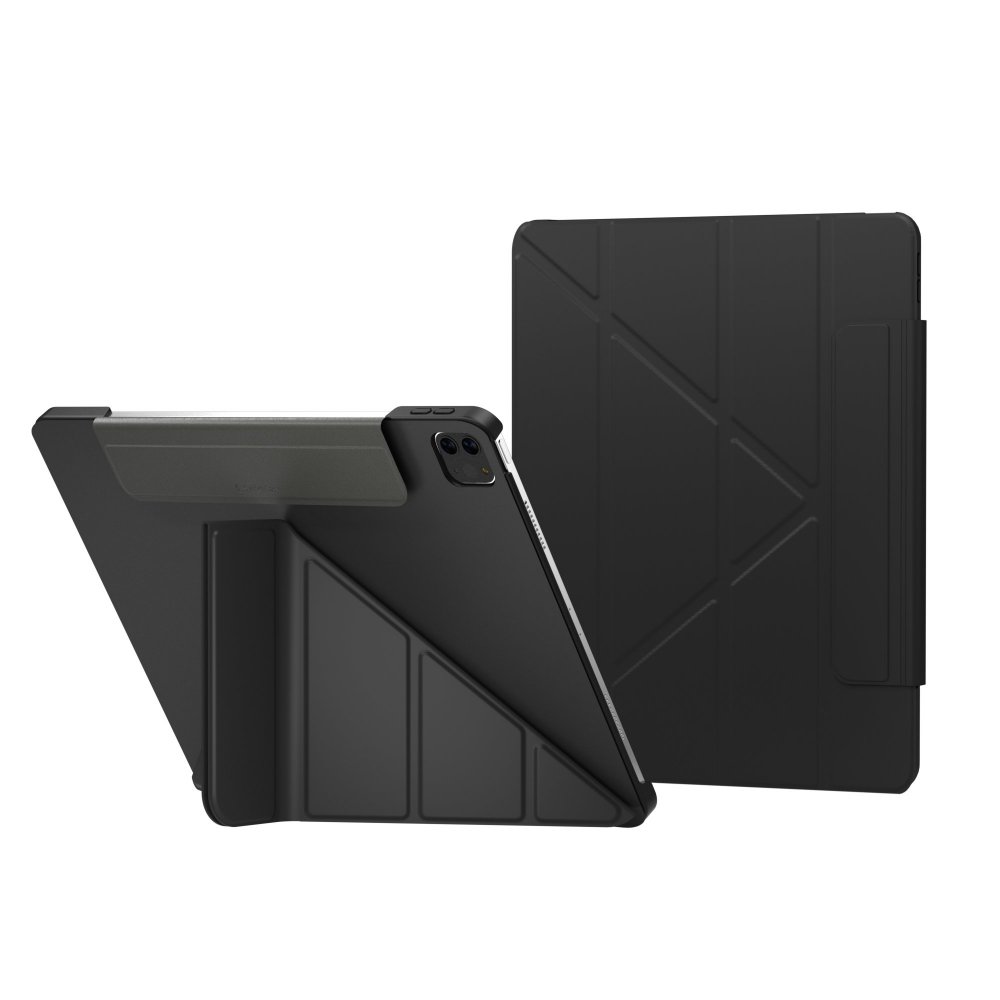 Switcheasy Origami For iPad Pro 12.9" (2022~2018) Leather Black (SPD212093LB22)