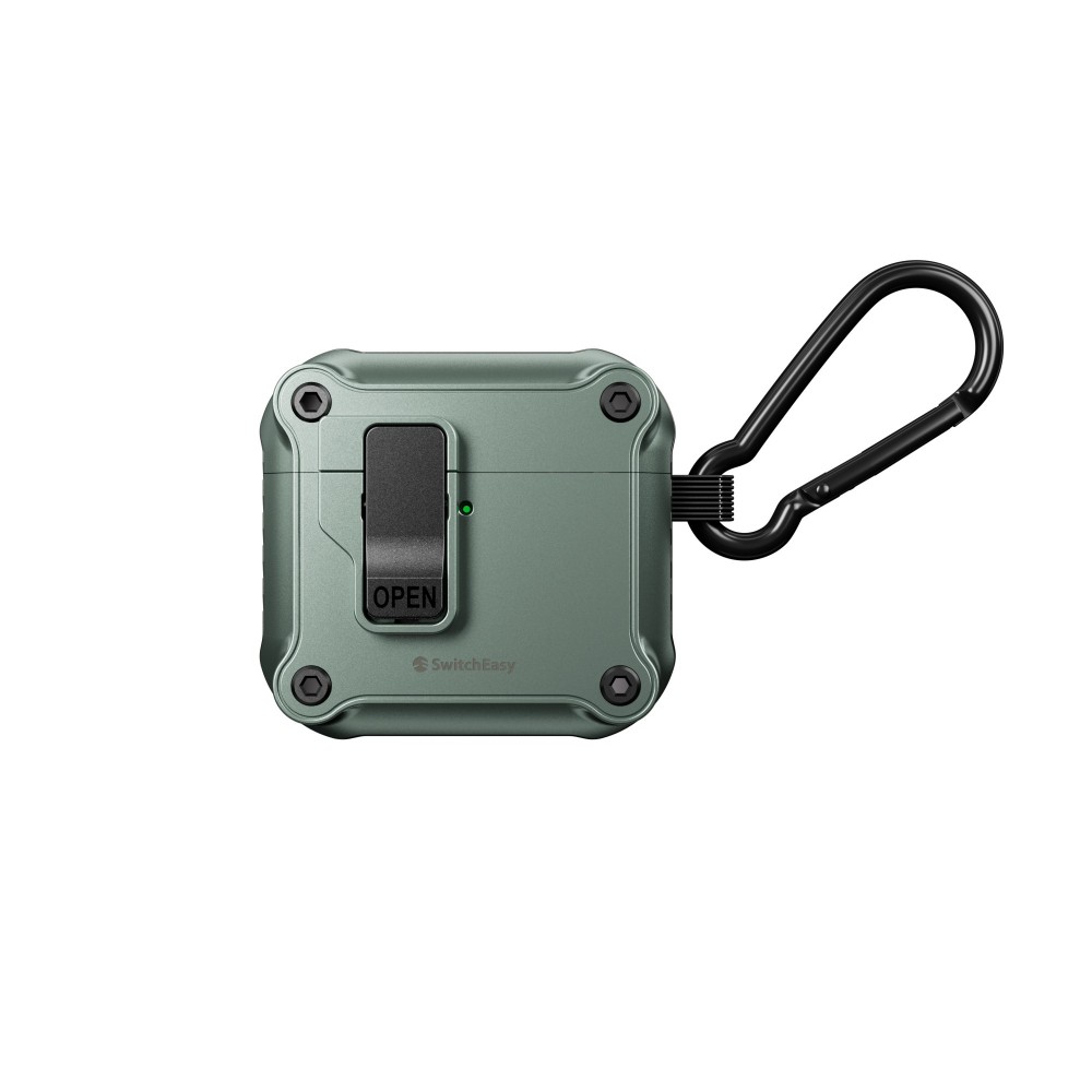 Switcheasy Rugged Shield Case for AirPods 4 Satin Green (SAPAP4345SG24)