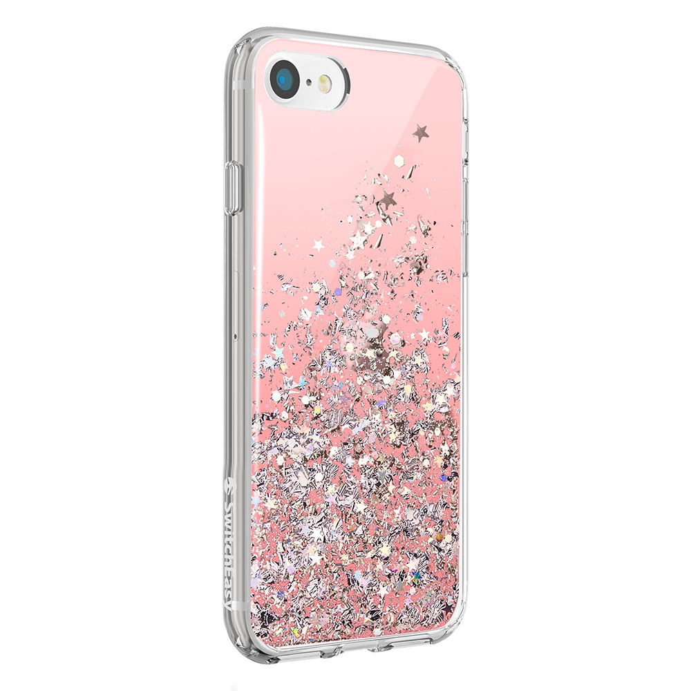 Switcheasy Starfield for iPhone SE 2020 Transparent Rose (GS-103-104-171-61)