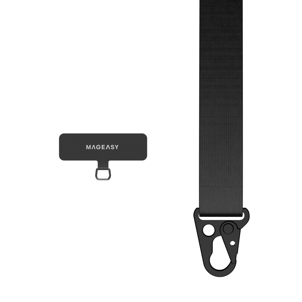 Switcheasy Strap+Strap Card 25mm For iPhone Mystery Black (MPHIPH063YB22)