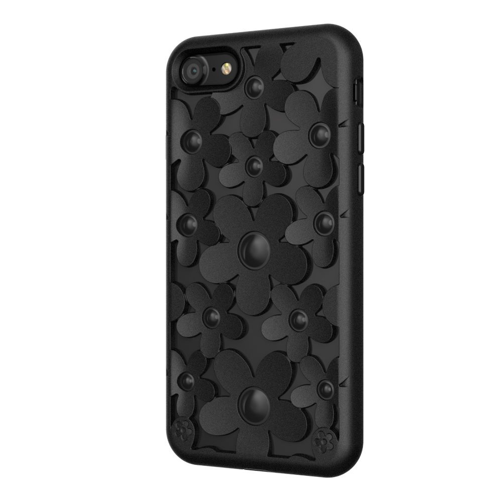 SwitchEasy Fleur Case For iPhone 7/8/SE 2020 Black (AP-34-146-11)