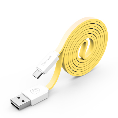 Baseus Micro USB String Cable 1M Yellow/White