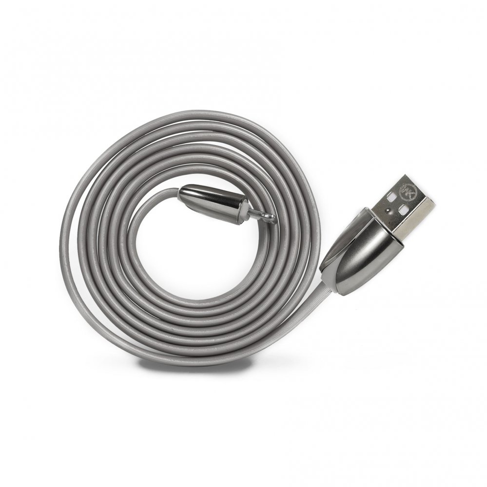 WK ChanYi Lightning Data Cable Silver (WKC-005-SL)