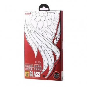 Wekome Angel Series 0.15mm Ultra-Thin Privacy Tempered Glass Screen Protector For iPhone 7/8/SE Black