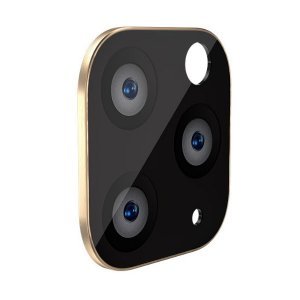WK Design Camera Screen Protector (Metal Version) for iPhone 11 Pro/11 Pro Max Gold (WTPC-006-11PMGD)