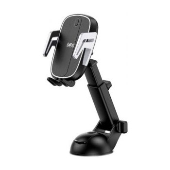 WK Design Car Holder with Wireless Car Charger (Touch-induction) Black (WP-U87)