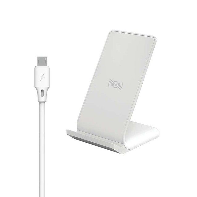 WK Design Wireless Charger Holder 10W White (WP-U84-WH)