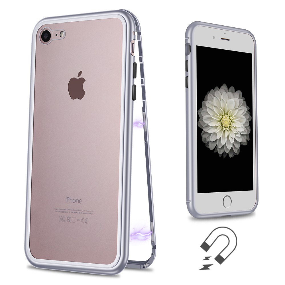 WK Design Magnets Case For iPhone 7/8/SE 2020 Silver (WPC-103-SESL)
