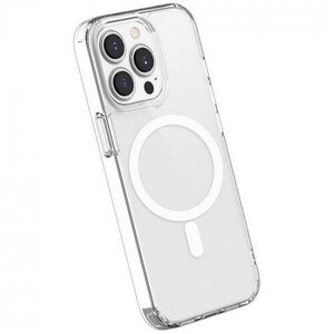 Wekome Military Grade Shatter-resistant Magnet Case Clear For iPhone 15 Pro Max (WPC-007)