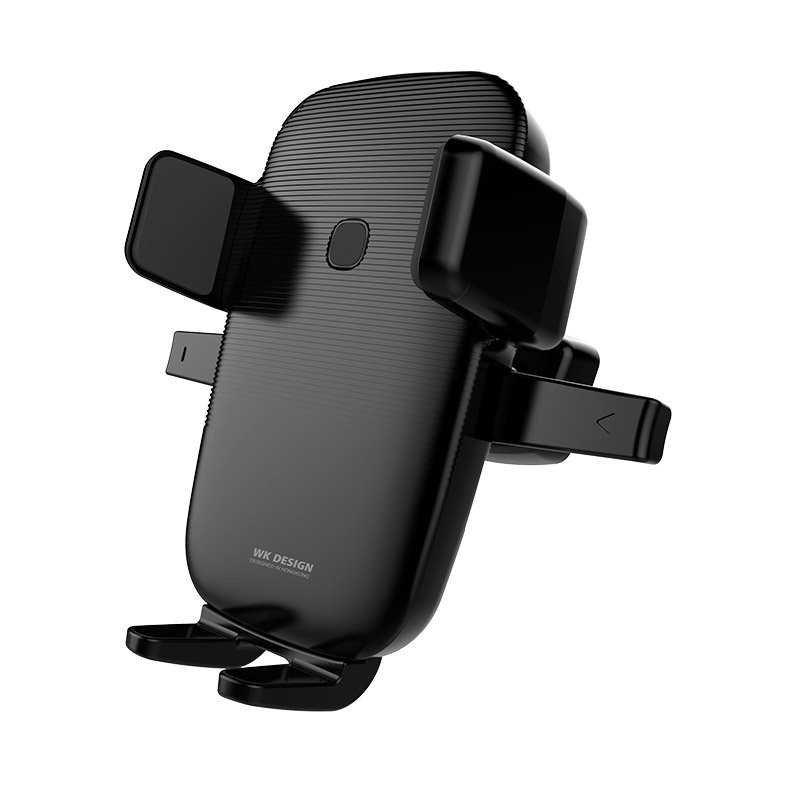 WK Design Enjoy Car Holder with Wireless Car Charger (Lite Version) 10W Black (WP-U47)