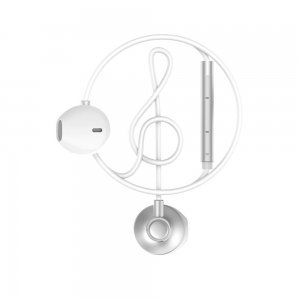 WK Wired Earphone Silver (WE300SL)