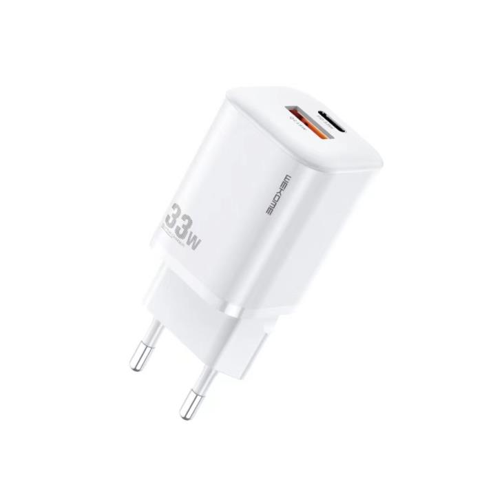 WK Wekome Charger 33W A+C White (WP-U140)